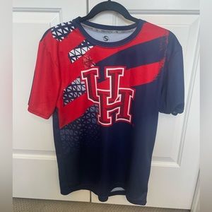 University of Houston UH Proshpere Jersey - Blue and Red - Size Medium